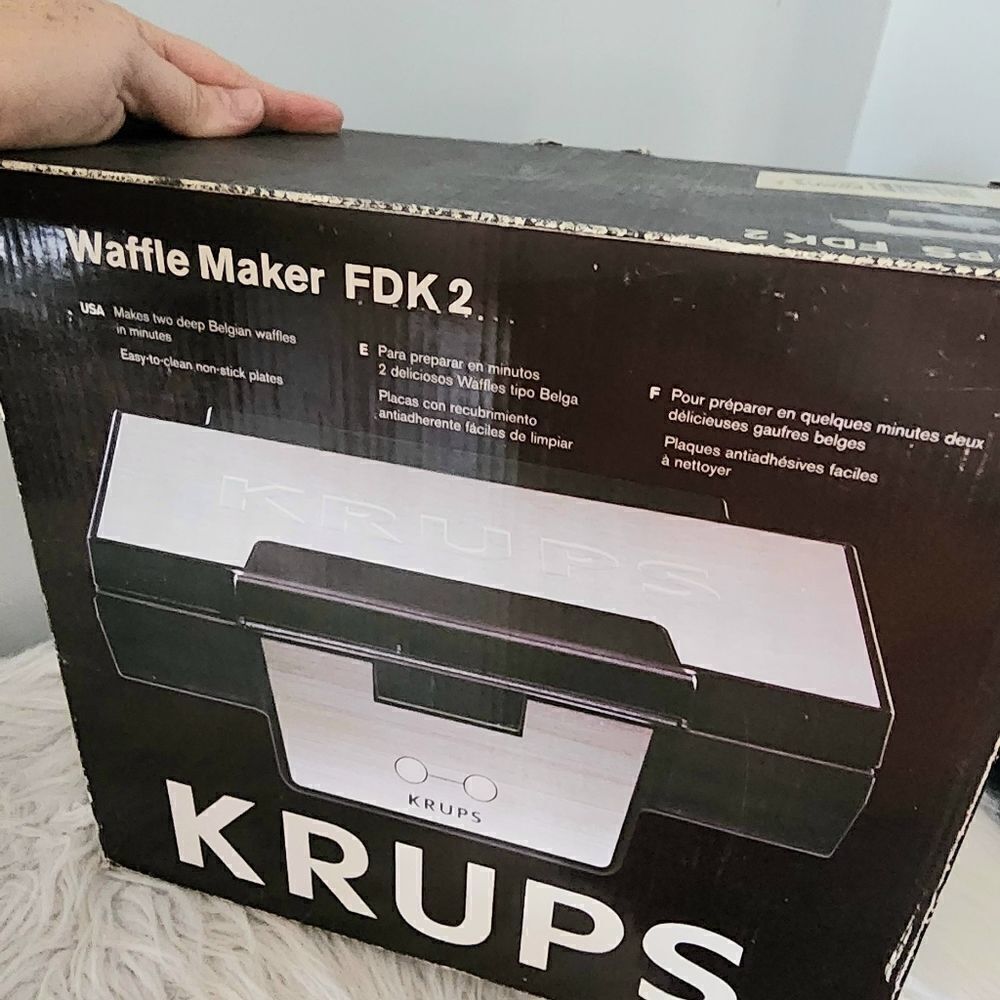 Krups FDK2 waffle maker double - Picture 10 of 11